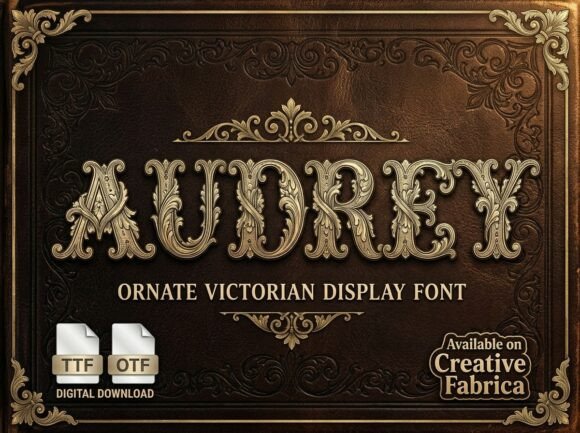 Audrey: A Bold Display Font for Impactful Visual Storytelling
