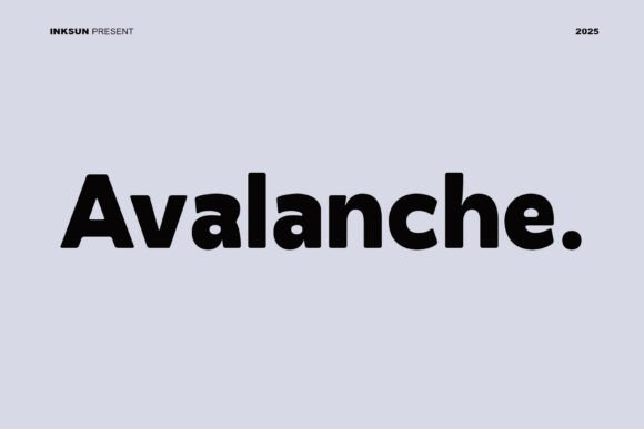 Avalanche Font: A Bold Choice for Professional and Creative Projects
