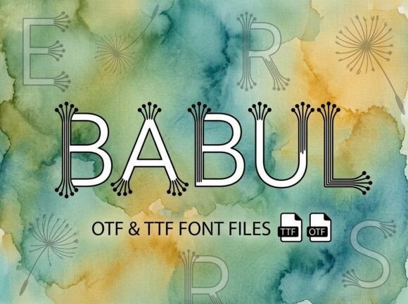 Babul: A Font That Brings Whimsy and Wonder to Your Designs