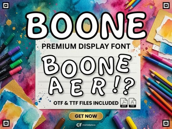 Boone Font: A Bold Choice for High-Impact Design