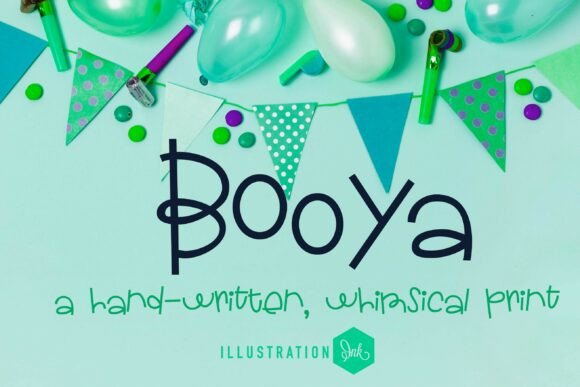 Booya: A Typography Celebration