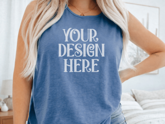 Comfort Colors 9360 Blue Jean Mockup: Elevate Your Product Presentation