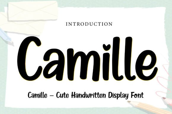 Discover the Playful Charm of the Camille Font