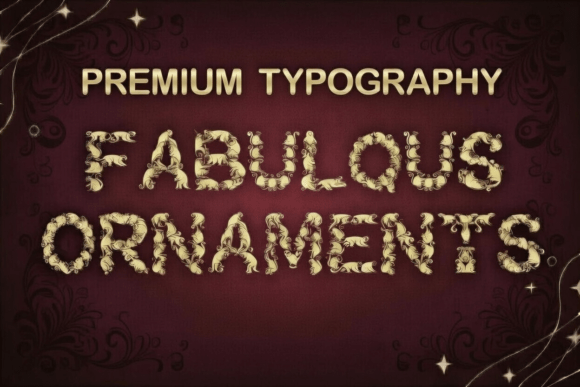 Fabulous Ornaments Font Review