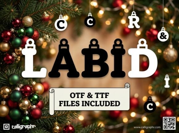 Labid: A Bold Display Font for Creative Impact