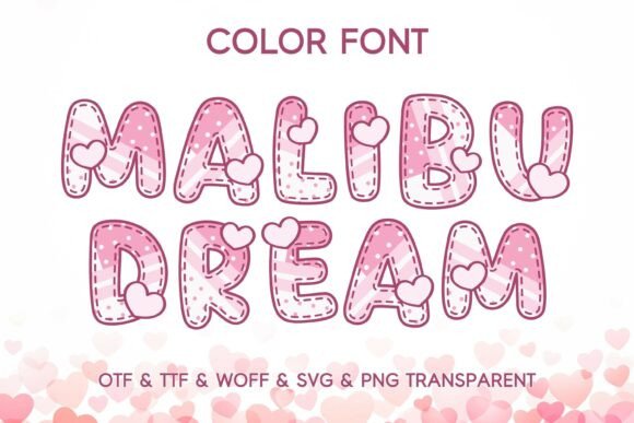 Malibu Dream: A Playful Font for Heartfelt Creations