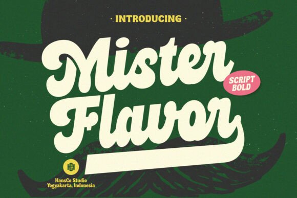 Mister Flavor Font: A Bold Retro Style for Modern Design