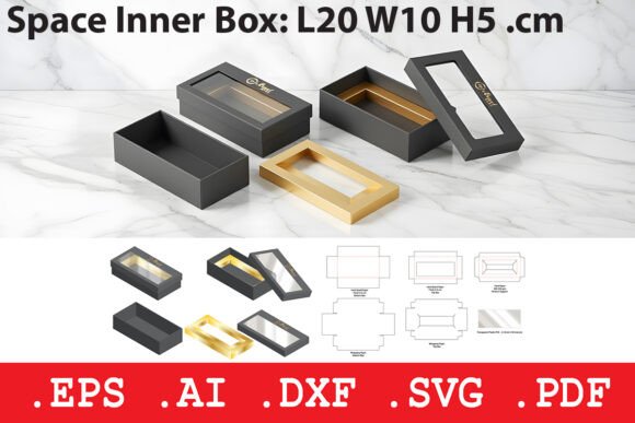 Rectangular Rigid Window Gift Box