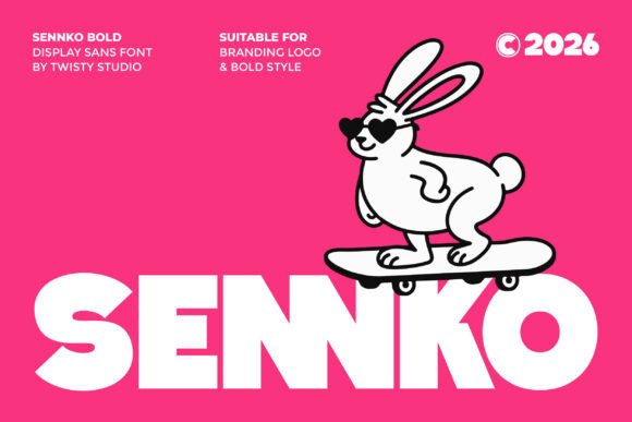 Sennko: The Bold Display Sans Font That Commands Attention