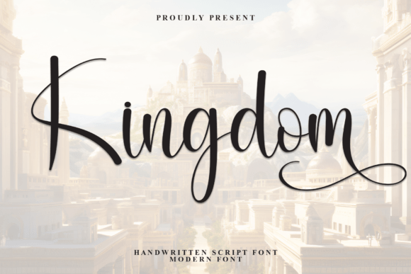 The Kingdom of Typography: Introducing a Handwritten Display Font That Captivates and Charms